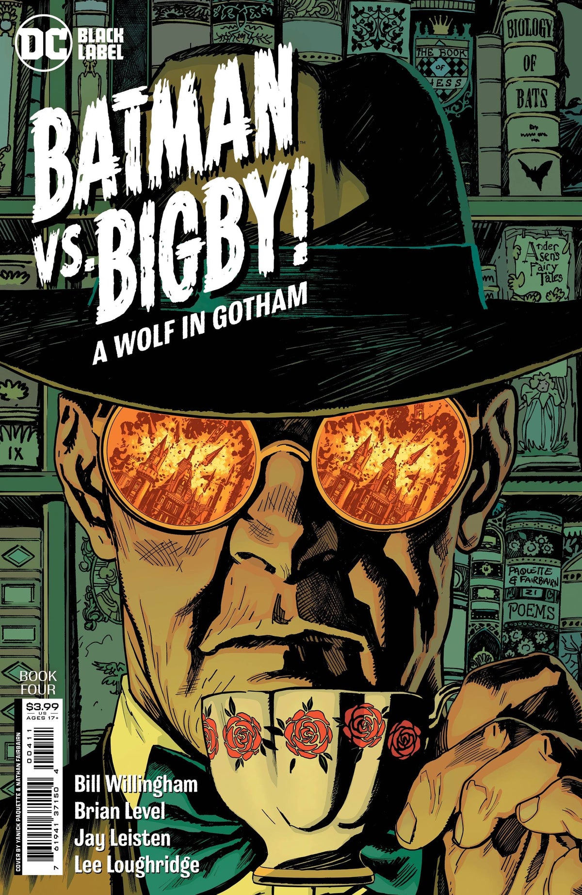 DC Comics Comic Books BATMAN VS BIGBY A WOLF IN GOTHAM #4 (OF 6) CVR A PAQUETTE (M 76194137150400411