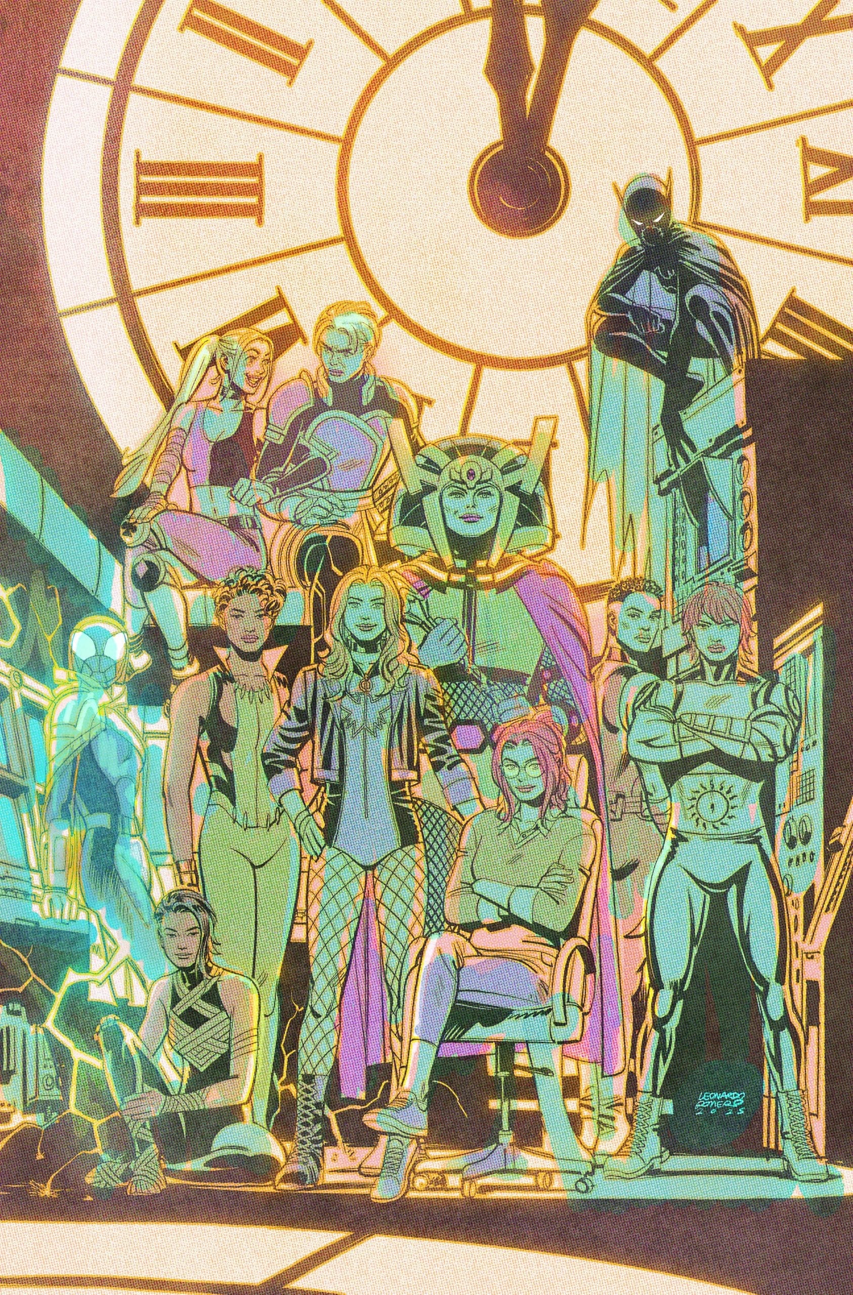 BIRDS OF PREY #25 CVR B LEONARDO ROMERO CARD STOCK VAR