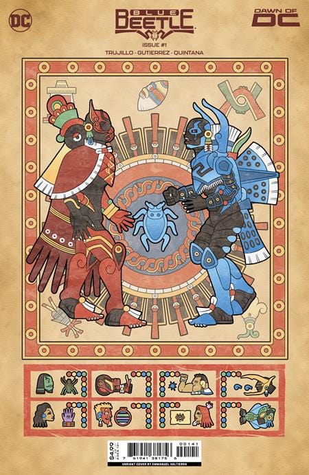 DC Comics Comic Books BLUE BEETLE #1 CVR C KERON GRANT CARD STOCK VAR 76194138175600141 0723DC107