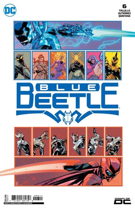 DC Comics Comic Books BLUE BEETLE #6 CVR A ADRIAN GUTIERREZ 76194138175600611 1223DC167