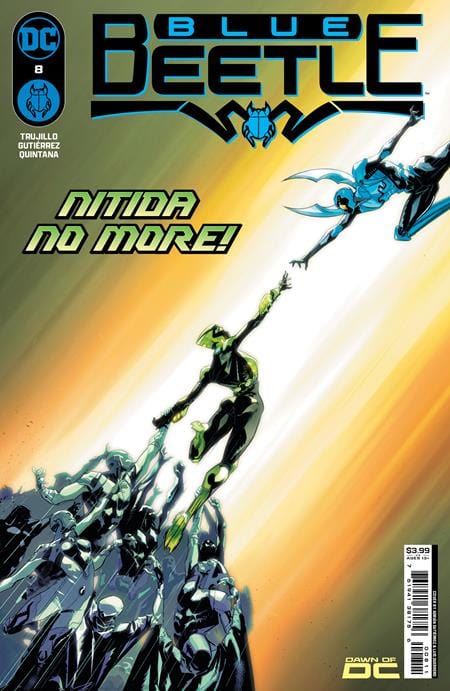 DC Comics Comic Books BLUE BEETLE #8 CVR A ADRIAN GUTIERREZ 76194138175600811 0224DC132