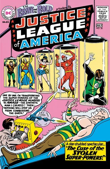 DC Comics Comic Books BRAVE AND THE BOLD #30 FACSIMILE EDITION CVR B MIKE SEKOWSKY & MURPHY ANDERSON FOIL VAR 76194138696600131 0125DC247