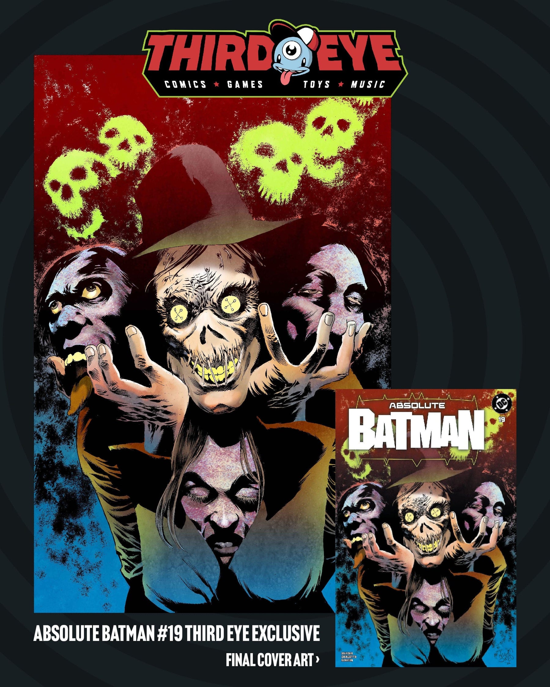 ABSOLUTE BATMAN #19 - FEAR GAS BUNDLE [SIGNED BY NICK DRAGOTTA]