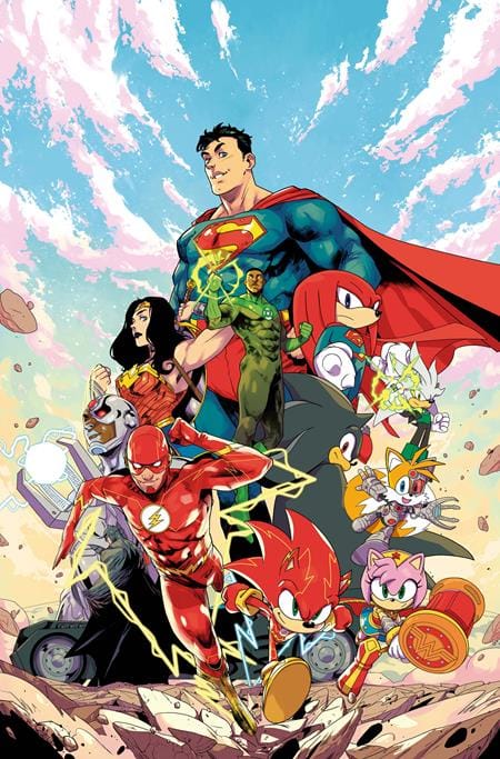 DC X SONIC THE HEDGEHOG THE METAL LEGION #1 - BUNDLE