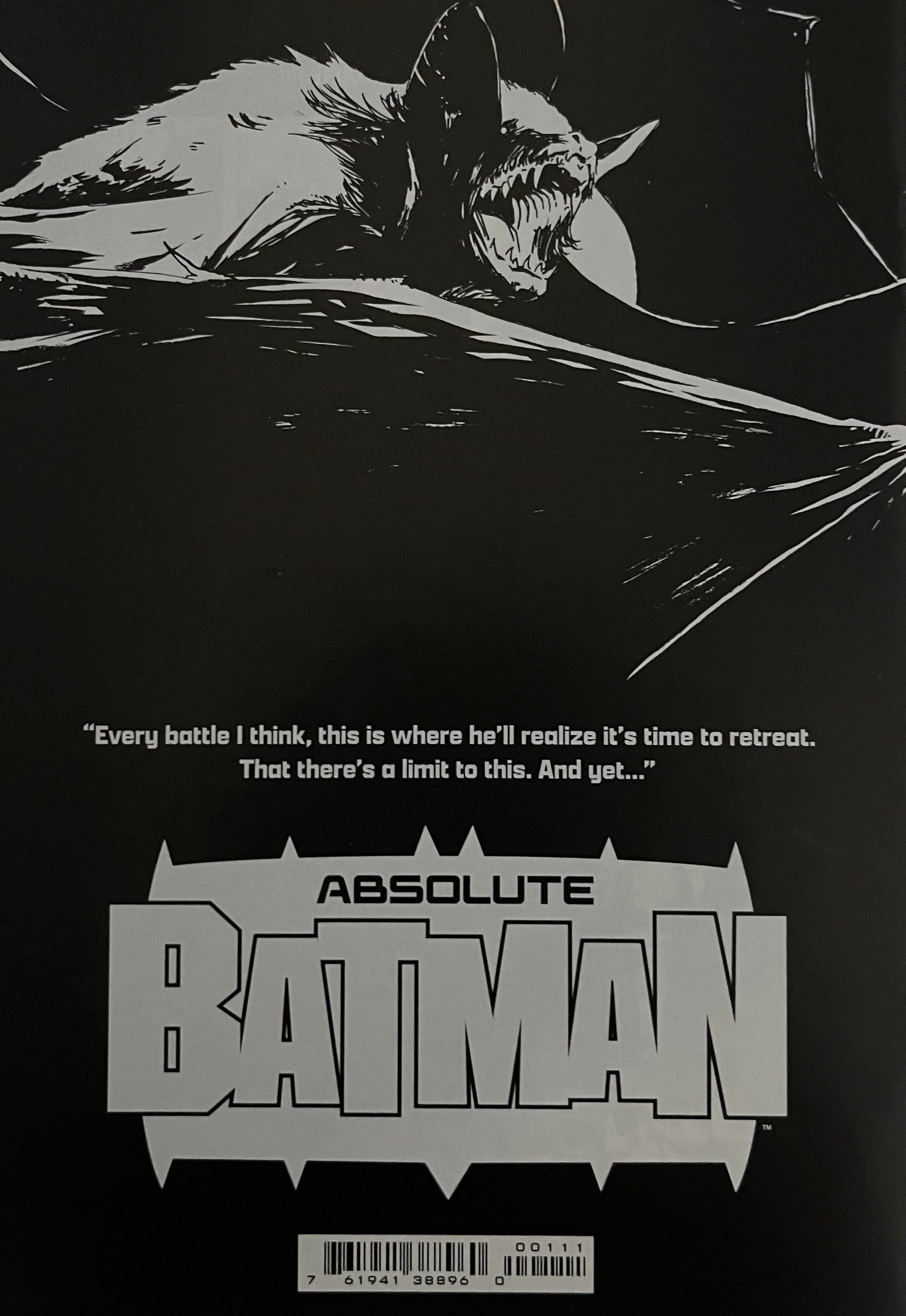 ABSOLUTE BATMAN #1 SDCC 2024 EXCLUSIVE ASHCAN & ABSOLUTE BATMAN #2 NYCC 2024 ASHCAN [SIGNED BY NICK DRAGOTTA & SCOTT SNYDER]