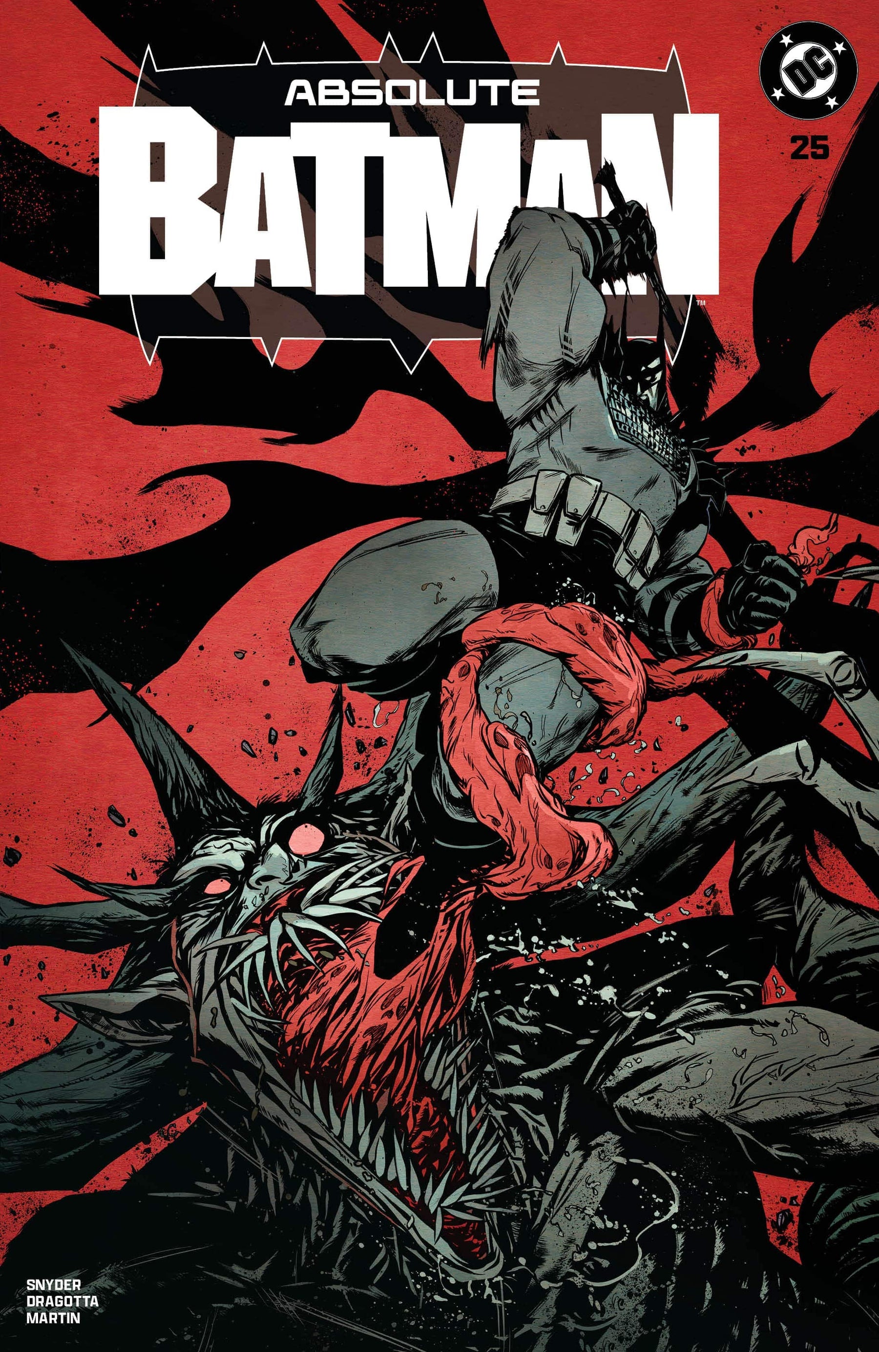 ABSOLUTE BATMAN #25 - THIRD EYE EXCLUSIVE DOUBLE-PACK [SIGNED BY SANFORD GREENE, NICK DRAGOTTA & SCOTT SNYDER]