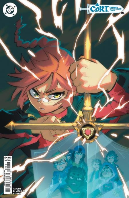 DC Comics Comic Books C.O.R.T. CHILDREN OF THE ROUND TABLE #5 (OF 6) CVR B TONY VALENTE CARD STOCK VAR 76194138784000521 1125DC0180