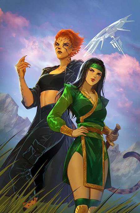 DC Comics Comic Books CHEETAH AND CHESHIRE ROB THE JUSTICE LEAGUE #1 (OF 6) CVR C LESLEY LEIRIX LI CARD STOCK VAR 76194139143400131 0625DC103