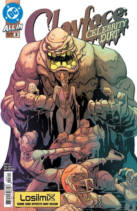CLAYFACE CELEBRITY DIRT #3 (OF 6) CVR A RILEY ROSSMO (Release Date: 09/09/2026)