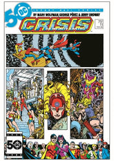 DC Comics Comic Books CRISIS ON INFINITE EARTHS #11 FACSIMILE EDITION CVR A GEORGE PEREZ 76194138483200111 1224DC190