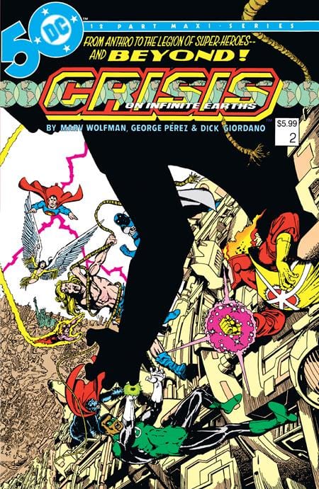 DC Comics Comic Books CRISIS ON INFINITE EARTHS #2 (OF 12) FACSIMILE EDITION CVR B GEORGE PEREZ FOIL VAR 76194138473300131 0324DC135