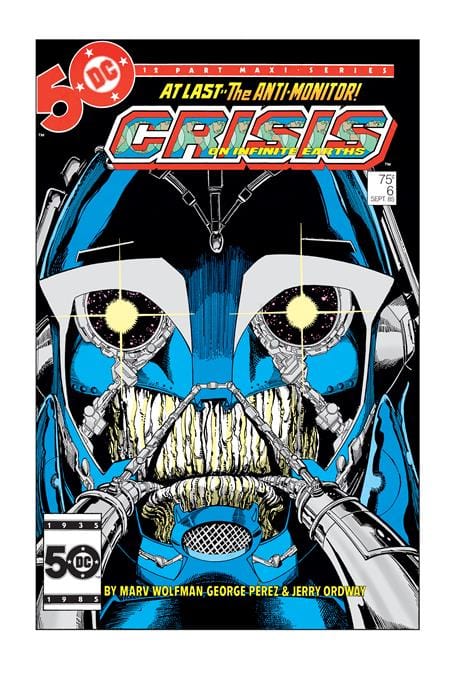 DC Comics Comic Books CRISIS ON INFINITE EARTHS #6 FACSIMILE EDITION CVR A GEORGE PEREZ 76194138478800111 0724DC213