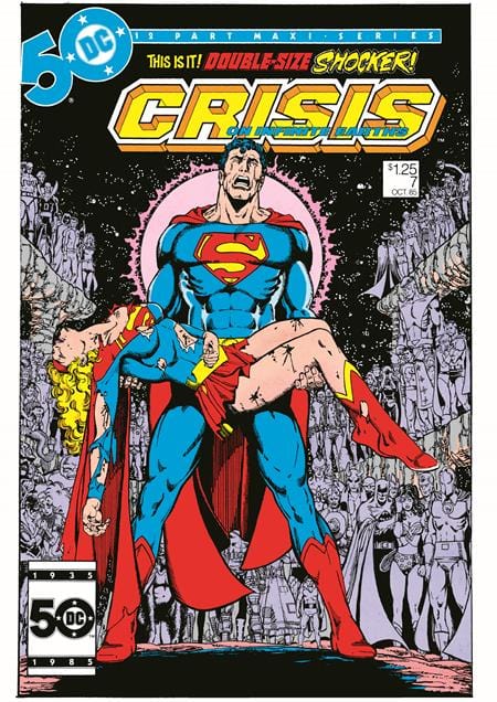 DC Comics Comic Books CRISIS ON INFINITE EARTHS #7 FACSIMILE EDITION CVR A GEORGE PEREZ 76194138479500111 0824DC240