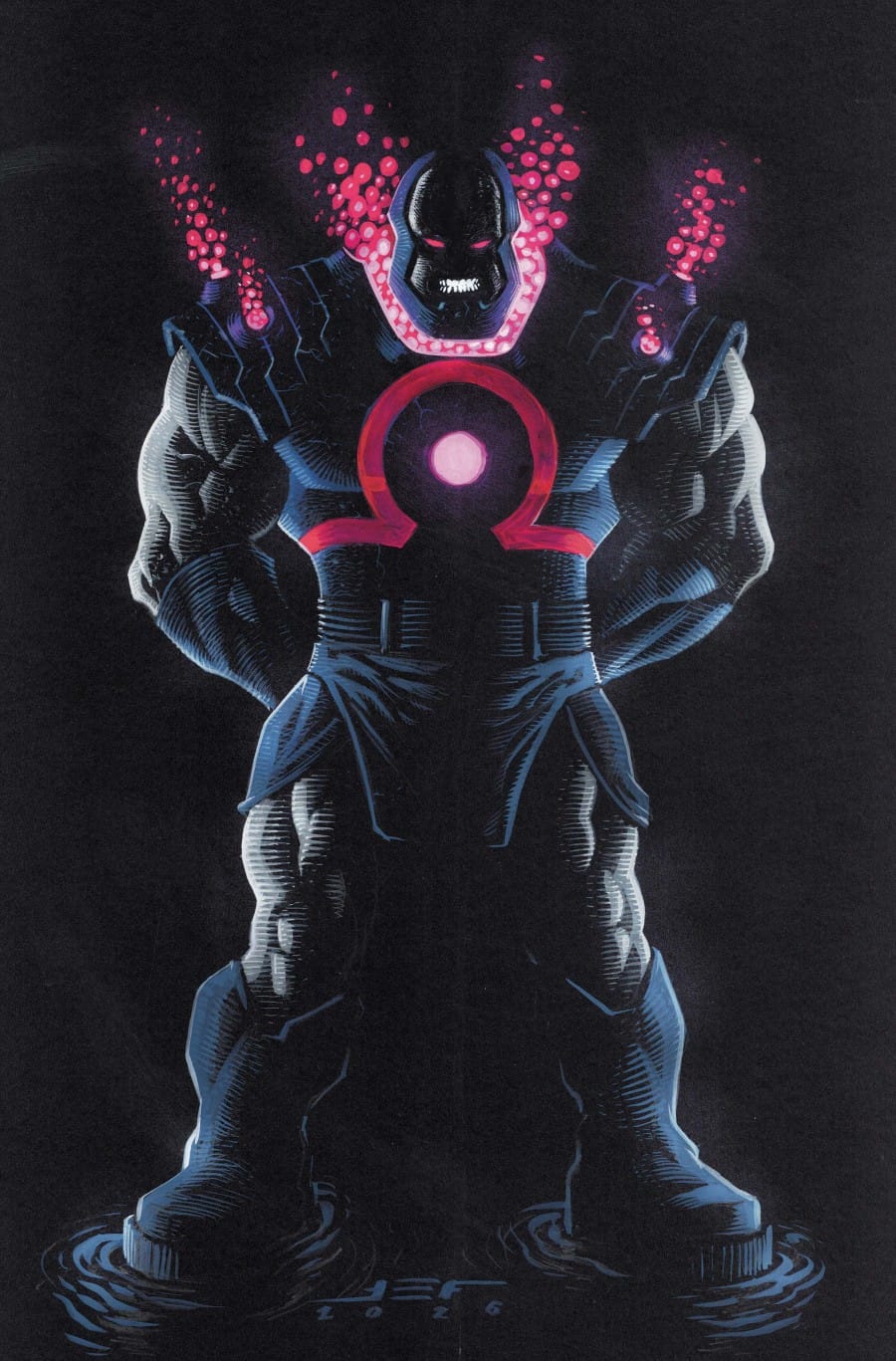 DC Comics Comic Books DC ALL IN SAGA DARKSEID VS THE WORLD #1 (ONE SHOT) CVR E JUAN FERREYRA FOIL VAR (Release Date: 10/28/2026) 76194139784900151 0826DC0010