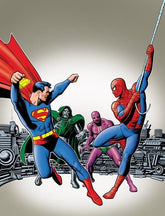 DC Comics Comic Books DC AND MARVEL PRESENT SUPERMAN AND SPIDER-MAN (MARVEL TREASURY EDITION #28) #1 FACSIMILE EDITION CVR B BRIAN BOLLAND VAR 76194139649100121 1125DC0205