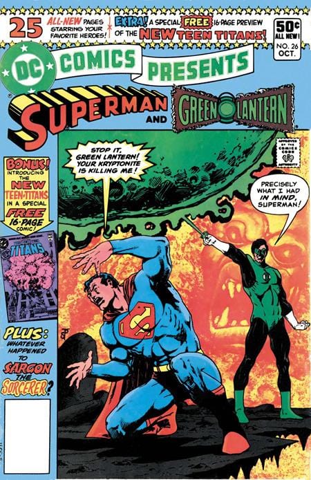 DC Comics Comic Books DC COMICS PRESENTS #26 FACSIMILE EDITION CVR A JIM STARLIN 76194138689800111 1124DC185