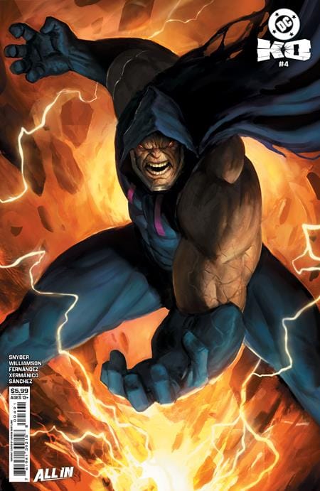 DC Comics Comic Books DC K.O. #4 (OF 5) CVR F AARON BARTLING DARKSEID CARD STOCK VAR 76194139215800491 1225DC0030