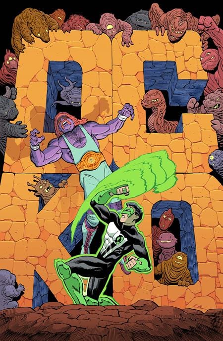 DC Comics Comic Books DC K.O. GREEN LANTERN GALACTIC SLAM #1 (ONE SHOT) CVR C ETHAN YOUNG CARD STOCK VAR 76194139049900131 1125DC0042