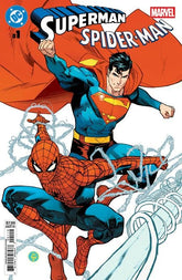 DC Comics Comic Books DC MARVEL SUPERMAN SPIDER-MAN #1 (ONE SHOT) 2ND PTG Cvr A Jorge Jimenez 76194139647700112 0326DC8187