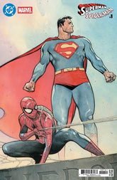DC Comics Comic Books DC MARVEL SUPERMAN SPIDER-MAN #1 (ONE SHOT) CVR E OLIVIER COIPEL CARD STOCK VAR 76194139647700151 0126DC0005