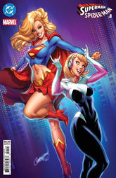 DC Comics Comic Books DC MARVEL SUPERMAN SPIDER-MAN #1 (ONE SHOT) CVR N J SCOTT CAMPBELL CARD STOCK VAR 76194139647700126 0126DC0014
