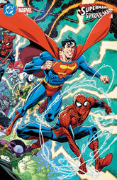 DC Comics Comic Books DC MARVEL SUPERMAN SPIDER-MAN #1 (ONE SHOT) CVR O SCOTT KOBLISH SUPERMANS & SPIDER-MANS CARD STOCK VAR 76194139647700127 0126DC0015
