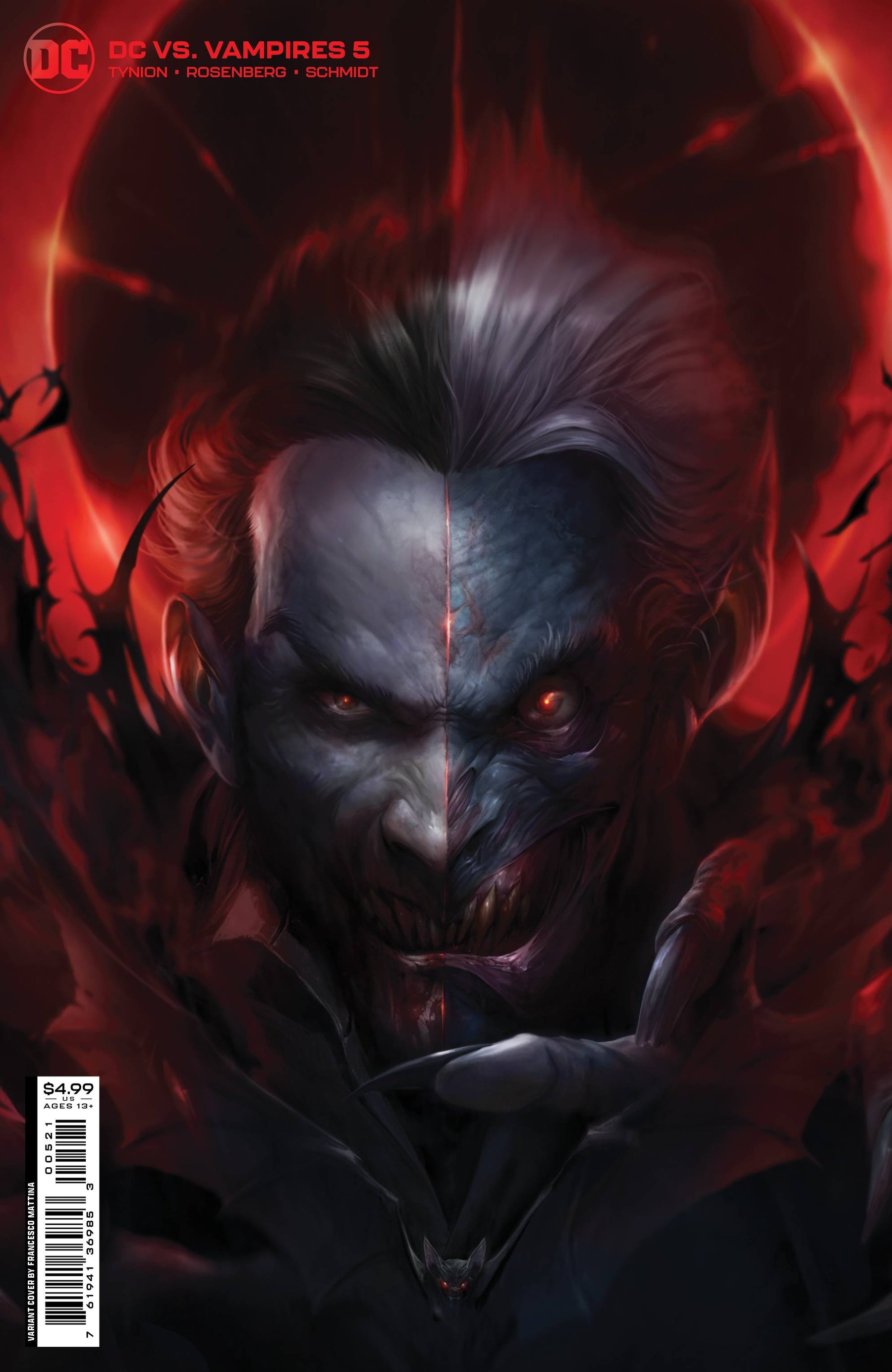 DC VS VAMPIRES #5 (OF 12) CVR B MATTINA CARD STOCK VAR
