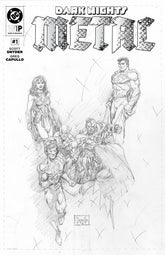 DC Comics Comic Books DC W.I.P.  DARK NIGHTS METAL #1 76194139188500111 1225DC0218