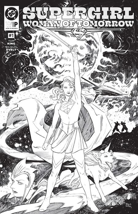 DC Comics Comic Books DC W.I.P. SUPERGIRL WOMAN OF TOMORROW #1 76194139189200111 0426DC0204