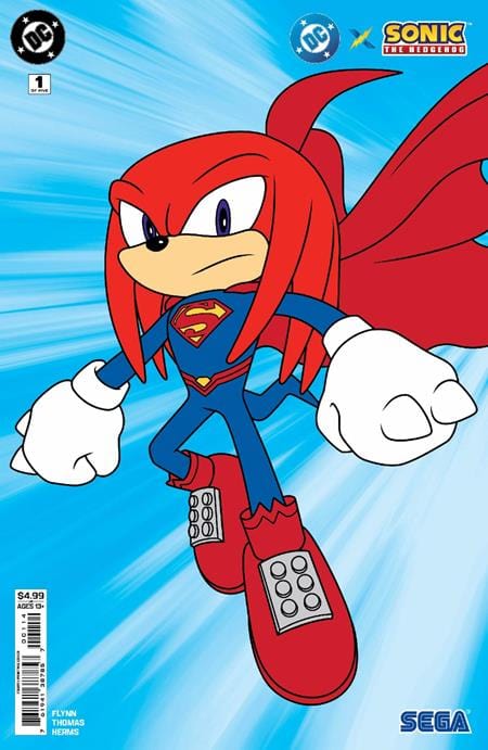 DC Comics Comic Books DC X SONIC THE HEDGEHOG #1 (OF 5) Fourth Printing 76194138785700114 0525DC841