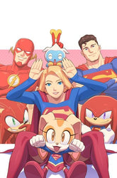DC Comics Comic Books DC X SONIC THE HEDGEHOG METAL LEGION #4 (OF 5) CVR B MIN HO KIM CARD STOCK VAR (Release Date: 08/05/2026) 76194139344500421 0626DC0167
