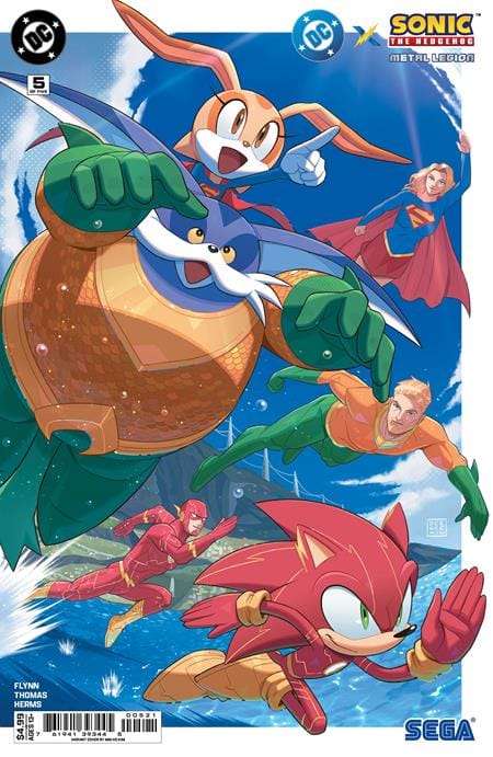 DC Comics Comic Books DC X SONIC THE HEDGEHOG METAL LEGION #5 (OF 5) CVR B MIN HO KIM CARD STOCK VAR (Release Date: 09/16/2026) 76194139344500521 0726DC0207