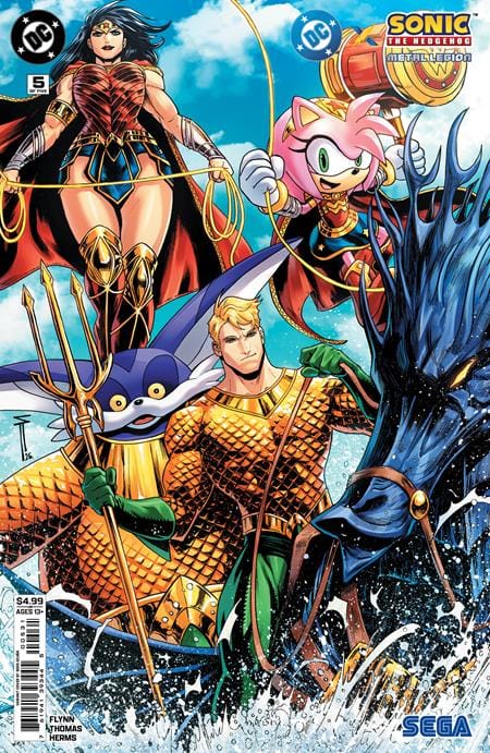 DC Comics Comic Books DC X SONIC THE HEDGEHOG METAL LEGION #5 (OF 5) CVR C SERG ACUNA CARD STOCK VAR (Release Date: 09/16/2026) 76194139344500531 0726DC0208
