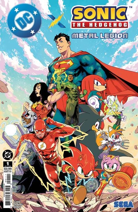 DC Comics Comic Books DC X SONIC THE HEDGEHOG THE METAL LEGION #1 (OF 5) CVR A PABLO M COLLAR 76194139344500111 0326DC0113