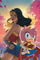 DC Comics Comic Books DC X SONIC THE HEDGEHOG THE METAL LEGION #2 (OF 5) CVR B R1C0 CARD STOCK VAR 76194139344500221 0426DC0179