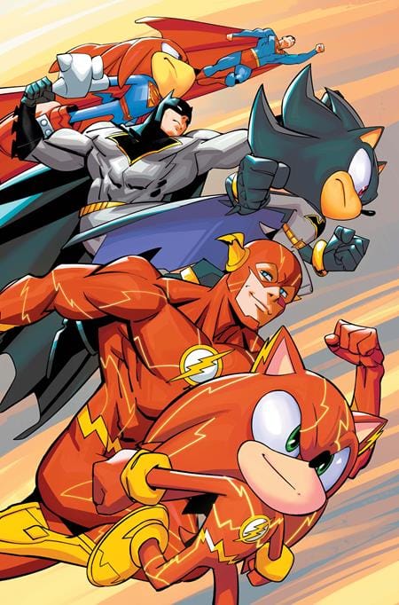 DC Comics Comic Books DC X SONIC THE HEDGEHOG THE METAL LEGION #2 (OF 5) CVR C DANIELE DI NICUOLO CARD STOCK VAR 76194139344500231 0426DC0180