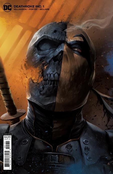 DEATHSTROKE INC #1 CVR B FRANCESCO MATTINA CARD STOCK VAR