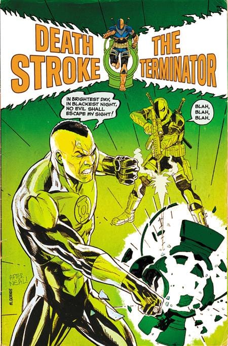 DEATHSTROKE THE TERMINATOR #10 CVR B MITCH GERADS CARD STOCK VAR (Release Date: 12/16/2026)