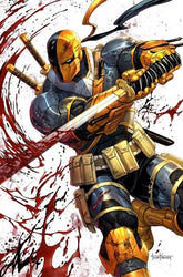 DC Comics Comic Books DEATHSTROKE THE TERMINATOR #2 CVR C TYLER KIRKHAM CARD STOCK VAR 76194139721400231 0226DC0021