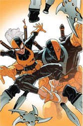 DC Comics Comic Books DEATHSTROKE THE TERMINATOR #5 CVR B JEFF SPOKES CARD STOCK VAR 76194139721400521 0526DC0061