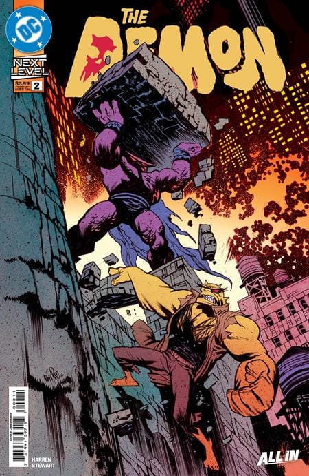 DC Comics Comic Books DEMON #2 CVR A JAMES HARREN (Release Date: 11/04/2026) 76194139719100211 0926DC0011