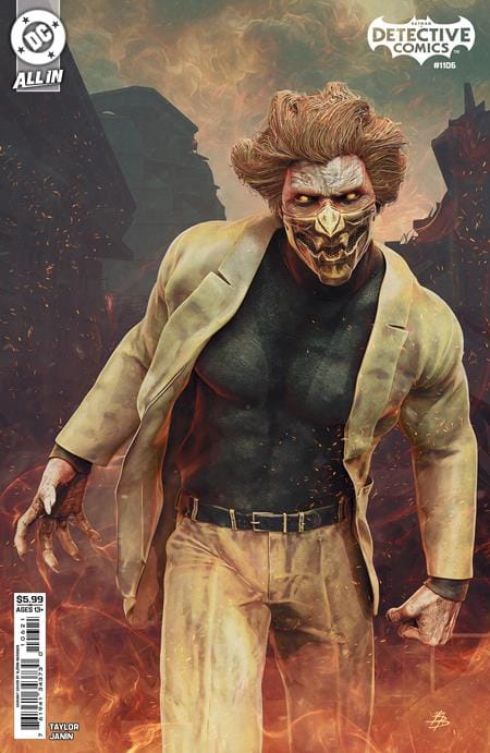 DC Comics Comic Books DETECTIVE COMICS #1106 CVR B BJORN BARENDS CARD STOCK VAR 76194134373010621 1225DC0136