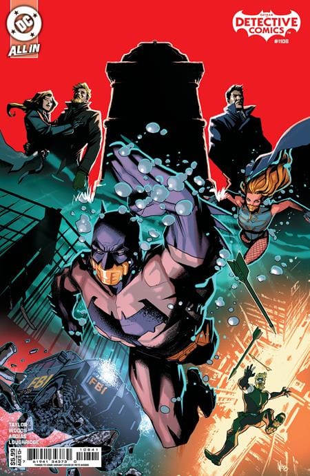 DETECTIVE COMICS #1108 CVR D PETE WOODS THINGS TO COME CARD STOCK VAR