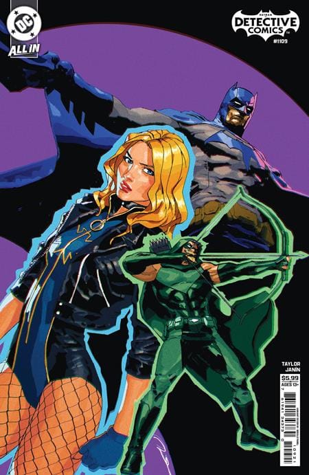 DC Comics Comic Books DETECTIVE COMICS #1109 CVR B GERALD PAREL CARD STOCK VAR 76194134373010921 0326DC0084