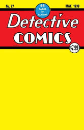 DC Comics Comic Books DETECTIVE COMICS #27 FACSIMILE EDITION CVR C BLANK CARD STOCK VAR (2026) (Release Date: 08/05/2026) 76194139495400131 0626DC0198