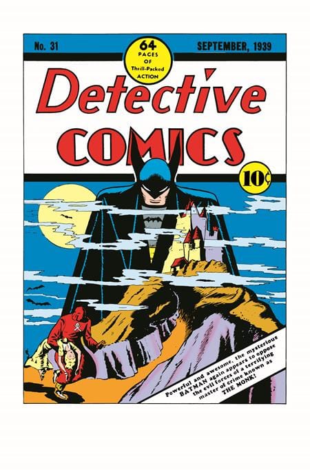 DC Comics Comic Books DETECTIVE COMICS #31 FACSIMILE EDITION CVR A BOB KANE 76194138693500111 1224DC193