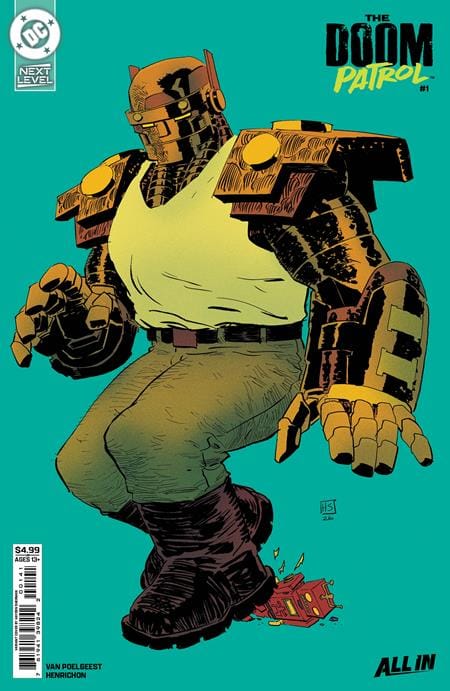 DOOM PATROL #1 CVR D HAYDEN SHERMAN NEXT LEVEL CARD STOCK VAR [SIGNED BY HAYDEN SHERMAN]