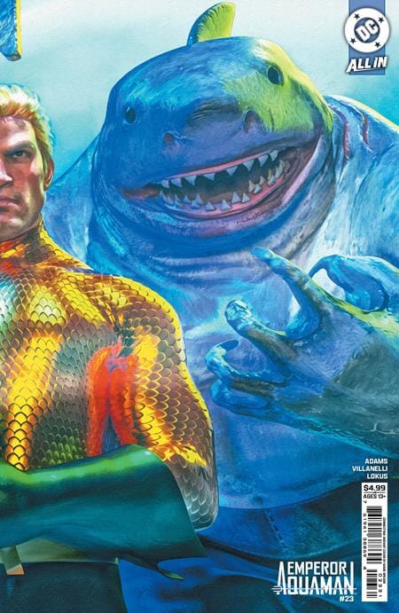 DC Comics Comic Books EMPEROR AQUAMAN #23 CVR C MARK SPEARS RIGHT CONNECTING CARD STOCK VAR (Release Date: 11/11/2026) 76194138869402331 0926DC0141