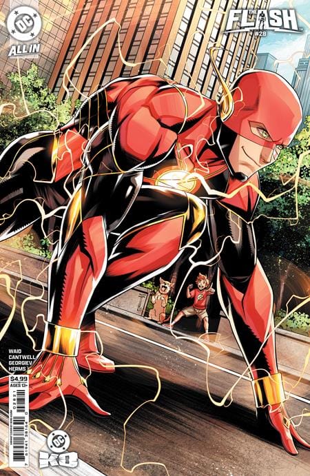 DC Comics Comic Books FLASH #28 CVR C SERG ACUNA CARD STOCK VAR (DC K.O.) 76194138164002821 1025DC0027