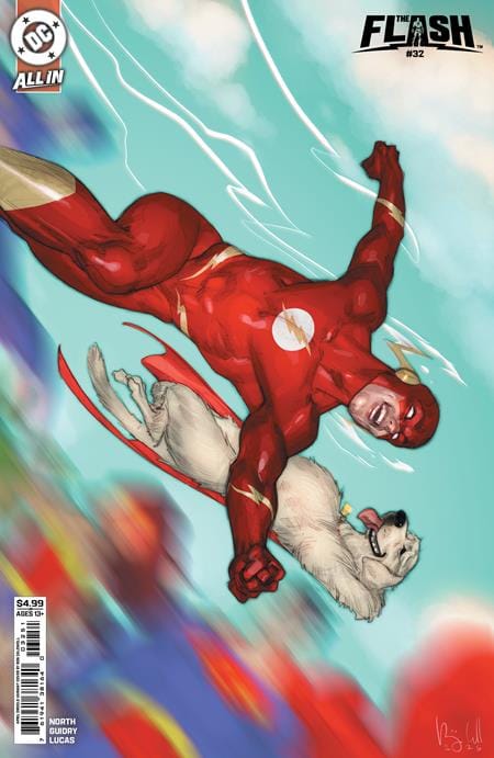 DC Comics Comic Books FLASH #32 CVR E BEN CALDWELL APRIL DROOLS CARD STOCK VAR 76194138164003251 0226DC0163
